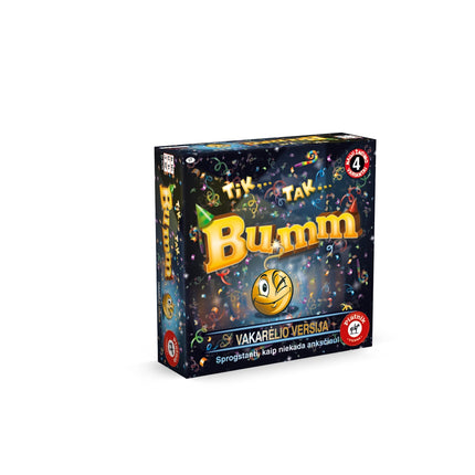 Piatnik Gesellschaftsspiel Tik Tak Bumm Party (auf Litauisch)