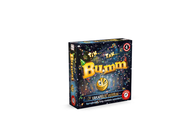 Piatnik Gesellschaftsspiel Tik Tak Bumm Party (auf Litauisch)