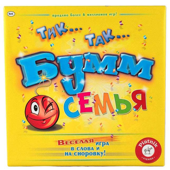 Piatnik Brettspiel Tik Tak Bumm Familie (auf Russisch)