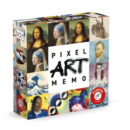 Piatnik Brettspiel Pixel-Art-Memo