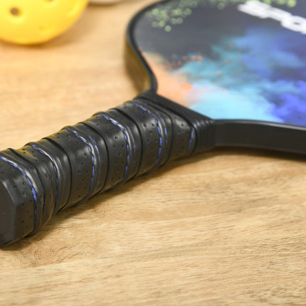 Ensemble de raquettes de pickleball en fibre de verre avec 2 raquettes, 4 balles et sac de transport pour adultes