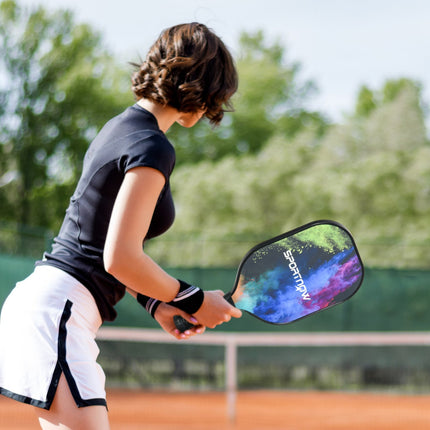 Ensemble de raquettes de pickleball en fibre de verre avec 2 raquettes, 4 balles et sac de transport pour adultes