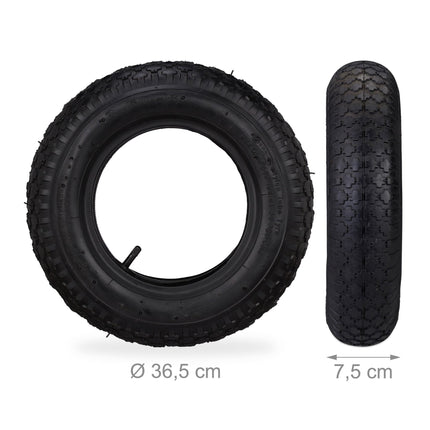 Pneumatika na vozík 3.50-8 s duší