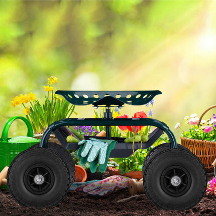 Jeu de 4 roues de pick-up en PU 4.10/3.50-4