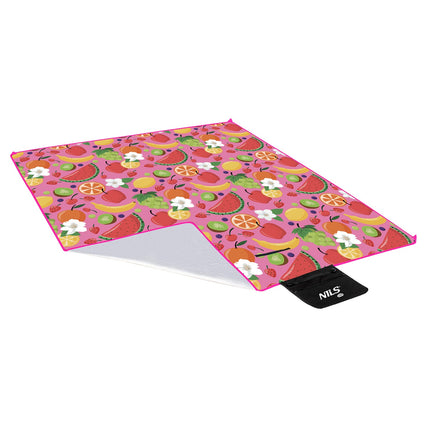 Picnic Mat, Fruit Design, 200x200 cm, PE Alu