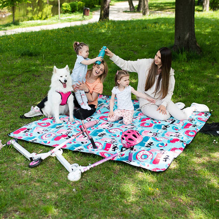 Pikniková podložka pro psy, 200x200 cm, voděodolná