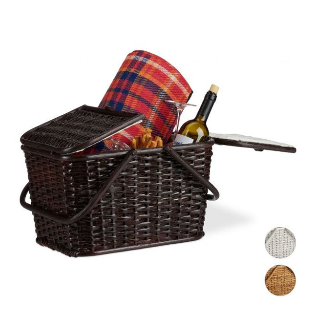 Picknickkorb mit Deckel
