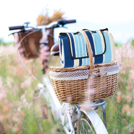 Picnic blanket 200 x 200 cm striped