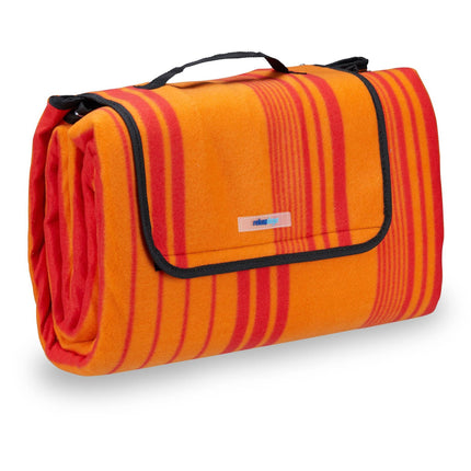Picknickdecke 200 x 200 cm gestreift