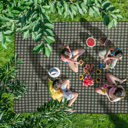 Couverture de pique-nique 200 x 300 cm à carreaux