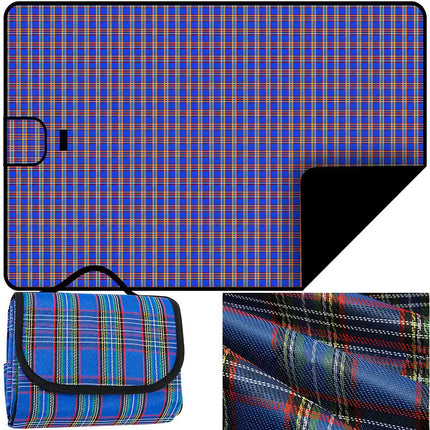 Picknickmatte 145x180 Basic - blau 
