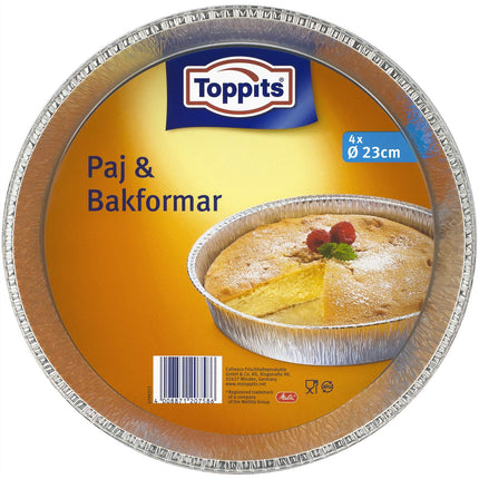 Pie- &amp; Backform 23cm rund 22Stk DFP