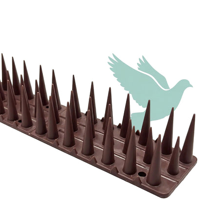 Taubenspikes, 20er-Pack Kunststoff 3-reihig zuschneidbar