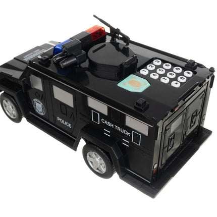 Sparschwein - Polizeiauto-Safe 
