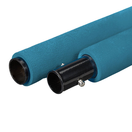 Pilates bar with resistance bands