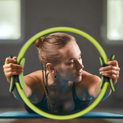 Pilates kruh, zelená