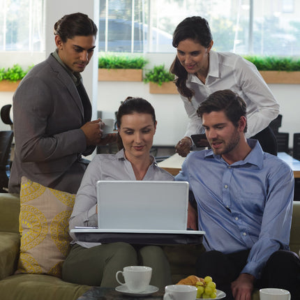 Pillow for laptop gray