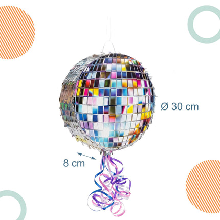 Pinata Party Set, 3-teilig mit Schlagstock und Augenbinde