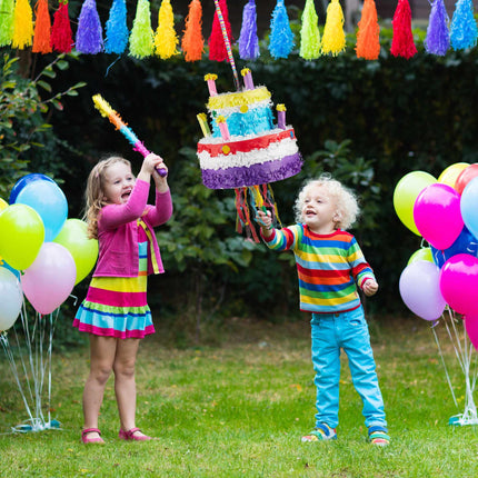 Pinata birthday cake