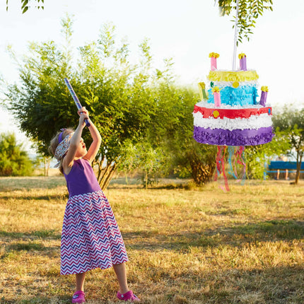 Pinata birthday cake