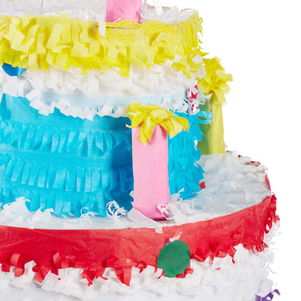 Pinata birthday cake