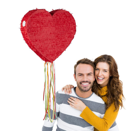 Piñata rotes Herz