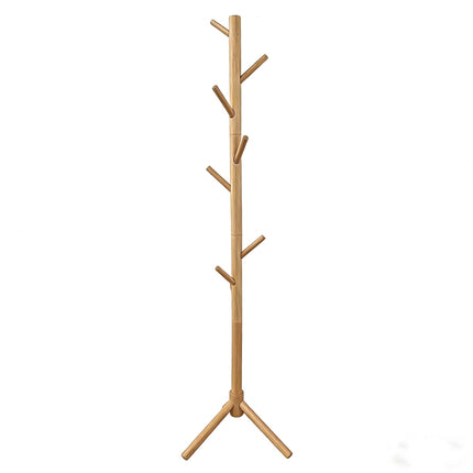 Pine Coat Stand with 8 Hooks – Adjustable Height