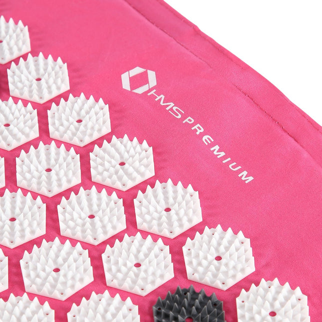 Rosa Akupressurmatten-Set – inklusive Matte und Kissen