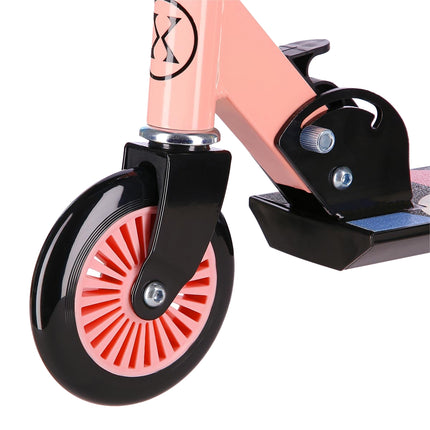 Pink-Blue Kids Scooter, Adjustable Height