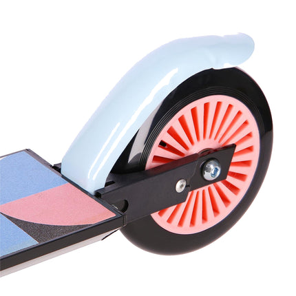 Pink-Blue Kids Scooter, Adjustable Height