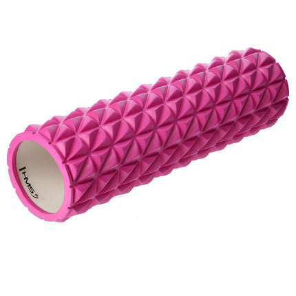 Pěnový válec 45 cm – pomůcka pro regeneraci svalů, růžová