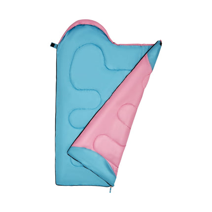 Pink Junior Sleeping Bag – Lightweight, Compact
