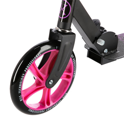 Pinker Tretroller, höhenverstellbar, leichtgewichtig