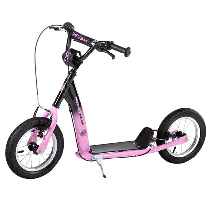Pink Kids' Scooter, Adjustable Height, Lightweight