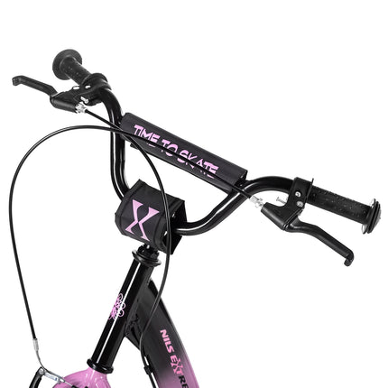 Pink Kids' Scooter, Adjustable Height, Lightweight