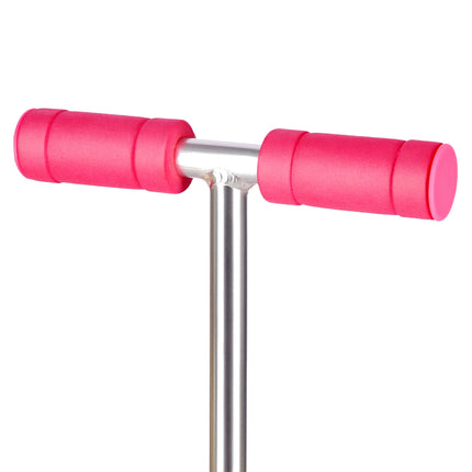 Pink Kids Scooter with Adjustable Handlebar
