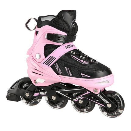 Pink LED Inline Skates, Size L (39-42)