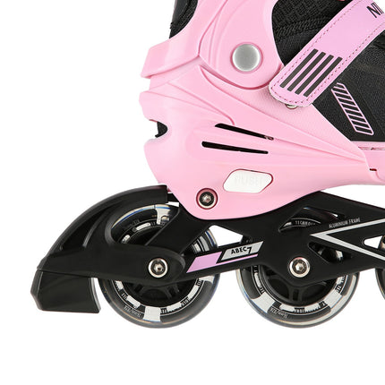 Pink LED Inline Skates, Size L (39-42)