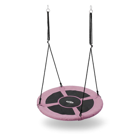 Pink Saucer Swing – Outdoor Fun for Kids