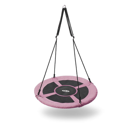 Pink Saucer Swing – Outdoor Fun for Kids