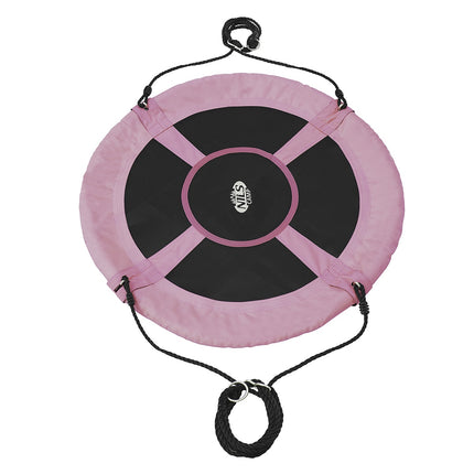 Pink Saucer Swing – Outdoor Fun for Kids