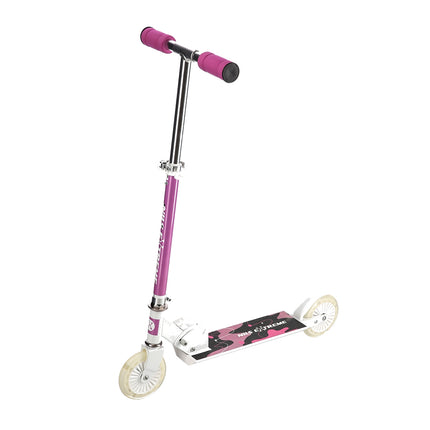 Rosa Kinderroller – Verstellbare Höhe, Leichtgewicht