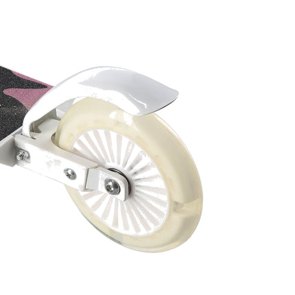 Rosa Kinderroller – Verstellbare Höhe, Leichtgewicht