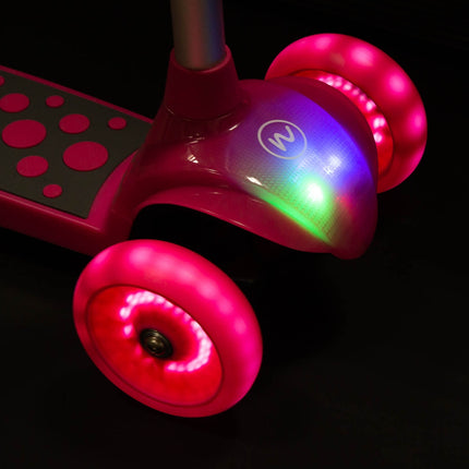 Pink Kinderroller – Leichtes, faltbares Design