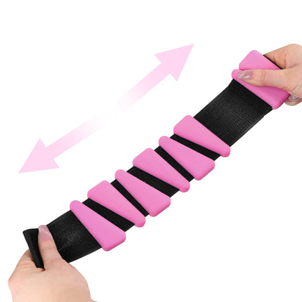 Pink Silicone Ankle & Wrist Exercise Weights