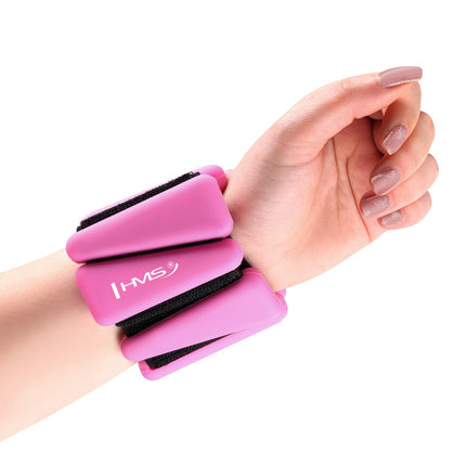 Pink Silicone Ankle & Wrist Exercise Weights