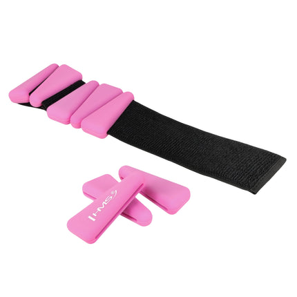 Pink Silicone Ankle & Wrist Exercise Weights
