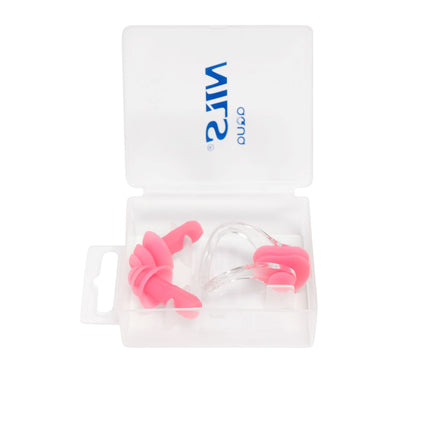 Pink Silicone Swimming Set – Ear and Nose Plugs