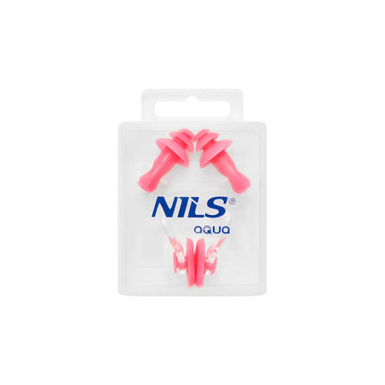 Pink Silicone Swimming Set – Ear and Nose Plugs