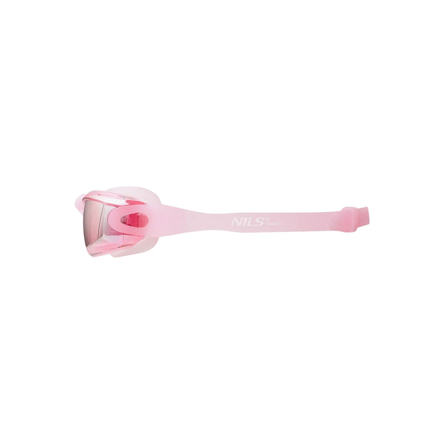 Pinke Schwimmbrille, Antibeschlag, UV-Schutz